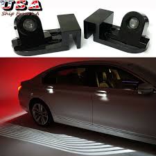 Details About New For Bmw White Angel Wing Led Courtesy Welcome Light Carpet Floor Projector
