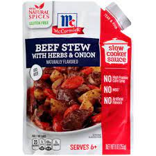 naturally flavored hearty beef stew