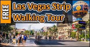 free las vegas strip walking tour map
