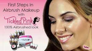 first steps in airbrush makeup with