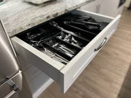 a complete kitchen drawer adjustment