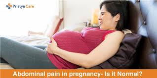 abdominal pain in pregnancy is it