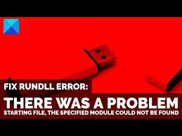 fix rundll error there was a problem