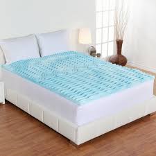 A cooling mattress topper will get all the comfort you need for a best night's sleep and will lessen the pressure points. Cooling Gel Mattress Topper Memory Foam Orthopedic King Bed Hypoallergenic Cover 811190019709 Ebay