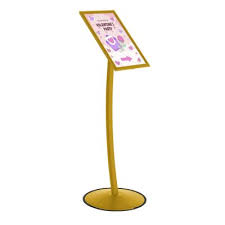 pedestal sign holder restaurant menu