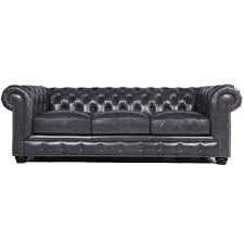 brookfield leather chesterfield sofa in