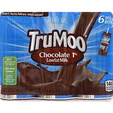 trumoo chocolate 1 lowfat milk 6 8 fl