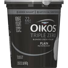 dannon oikos triple zero non fat plain