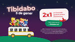 Promoción 2x1: 5 de enero | Parque de atracciones Tibidabo