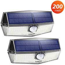 200 led solar lights outdoor litom