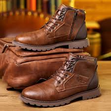 mens rugged boots temu