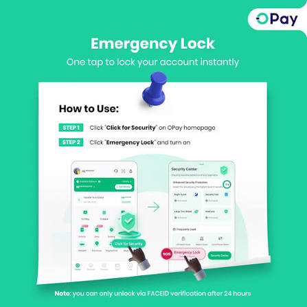 Emergency Lock Feature