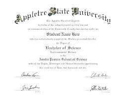 Degree Template