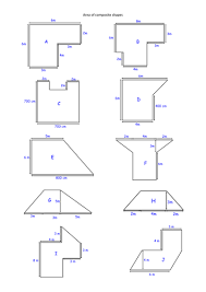 4) the composite figure below is made up of two familiar shapes. Area Of Composite Shapes Teaching Resources