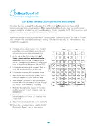 Fillable Online Ap Exam Seating Chart Directions And Sample
