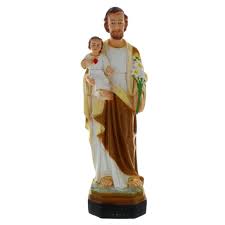 statue de saint joseph à l enfant jésus