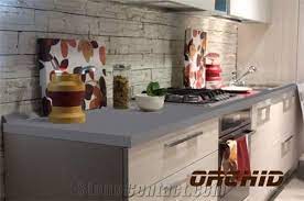 Learn all about cambria quartz countertops costs. Ash Grey Quartz Stone Kitchen Countertops Pure Grey Solid Surface Kitchen Tops Cambria Quartz Surface Kitchen Tops Bar Tops Worktops Grey Engineered Stone Dinning Tops From China Stonecontact Com