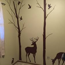 deer wall decals nature wall decals