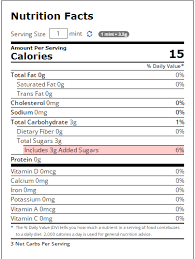 lifesavers mints nutritional facts