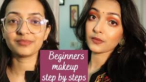 beginners step by step makeup look