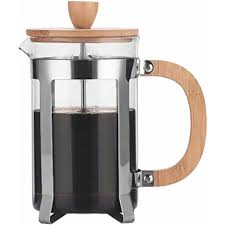 French Press With Wooden Handle High