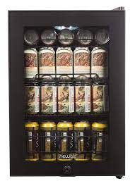 We just need a bluetooth adapter and a little. Newair Beverage Refrigerator Cooler With 90 Can Capacity Mini Bar Beer Fridge With Right Hinge Glass Door Cools To 34f Ab 850b Black Buy Online In Samoa At Samoa Desertcart Com Productid 77921308
