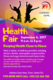 Health Fair Flyer Template Postermywall
