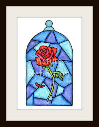 Rose Under Glass Disney Beauty And The