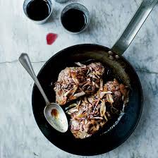 with shallot red wine sauce recipe