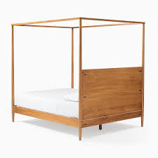 Mid Century Canopy Bed West Elm