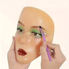 1pc makeup mannequin face 5d silicone