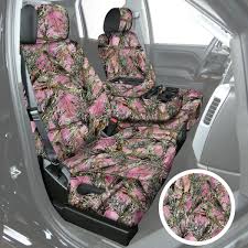 Pink Camo Custom Seat Covers