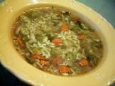 alphabet chicken soup  crock pot