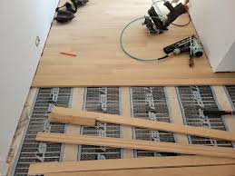radiant heat mat kit hardwood floors