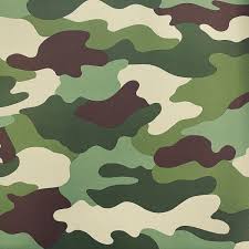 Camouflage Wallpaper 10m Bedroom