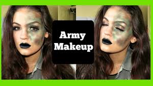 army makeup halloween tutorial