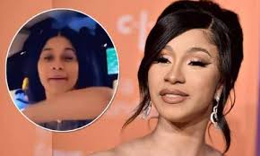 cardi b goes makeup free for y dance