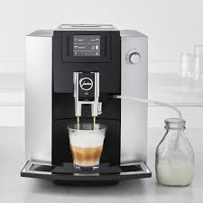 Jura coffee and espresso machine reviews: Jura E6 Fully Automatic Coffee Espresso Machine Williams Sonoma