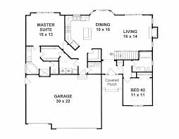 Bath 3 Car Garage Ranch House Plans