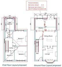 House Extension Plans 1930s Semi