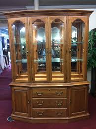 Vintage Oak China Cabinet Pennsylvania