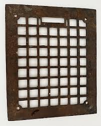 Antique Victorian Wall Mount Grate