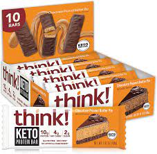 Feel free to use any of the below tags. Amazon Com Think Keto Protein Bars Chocolate Peanut Butter Pie 10 Count Health Personal Care