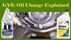 gy6 oil change tutorial you