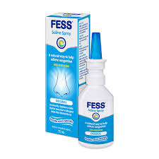 How should i use normal saline? Fess Original Nasal Spray Fess