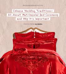 The Chinese Matrimonial Bed Ceremony