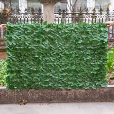 50cm 1m Artificial Hedge Ivy Leaf