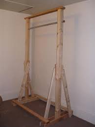 Here is a detailed tutorial to make your own. Diy Pull Up Bar Pull Up Bar Homemade Pull Up Bar