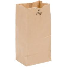 Duro 4 Lb Brown Paper Bag 500 Bundle