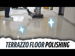 how to polish terrazzo floor you